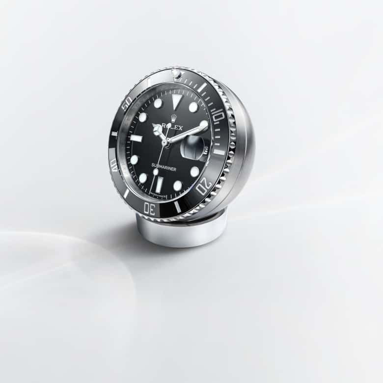 Rolex Submariner Date desk clock, C909010LN-0001 at Gandelman Rolex Submariner Date desk clock, C909010LN-0001 at Gandelman