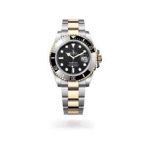 Rolex Submariner Date in Oystersteel and yellow gold with a Black dial, black ceramic and gold bezel, and Oyster bracelet  -   Gandelman