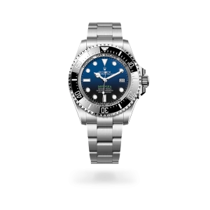 Rolex Deepsea in Oystersteel with a D-blue dial, Cerachrom insert in black ceramic bezel, and Oyster bracelet - Gandelman