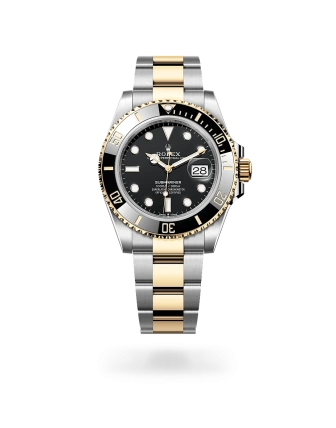 Rolex Submariner Date in Oystersteel and yellow gold with a Black dial, black ceramic and gold bezel, and Oyster bracelet  -   Gandelman