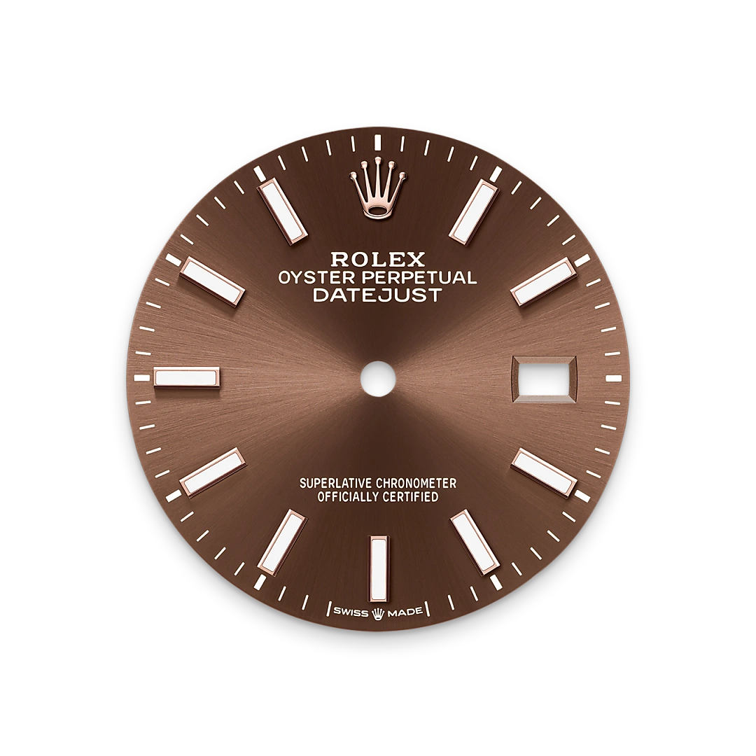 Rolex Datejust 36 in Oystersteel, Everose gold and diamonds with a Oystersteel, Everose gold and diamonds with a chocolate dial, diamond-set bezel, Jubilee bracelet m126281rbr-0031 - Gandelman Rolex Datejust 36 in Oystersteel, Everose gold and diamonds with a Oystersteel, Everose gold and diamonds with a chocolate dial, diamond-set bezel, Jubilee bracelet m126281rbr-0031 - Gandelman