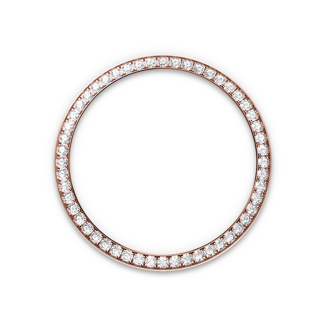Rolex Datejust 36 in Oystersteel, Everose gold and diamonds with a Slate set with diamonds dial, diamond-set bezel, Jubilee bracelet m126281rbr-0035 - Gandelman Rolex Datejust 36 in Oystersteel, Everose gold and diamonds with a Slate set with diamonds dial, diamond-set bezel, Jubilee bracelet m126281rbr-0035 - Gandelman