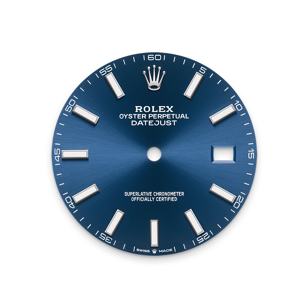 Rolex Datejust 41 in Oystersteel with a blue dial, smooth bezel, Jubilee bracelet, m126300-0002 - Gandelman Rolex Datejust 41 in Oystersteel with a blue dial, smooth bezel, Jubilee bracelet, m126300-0002 - Gandelman