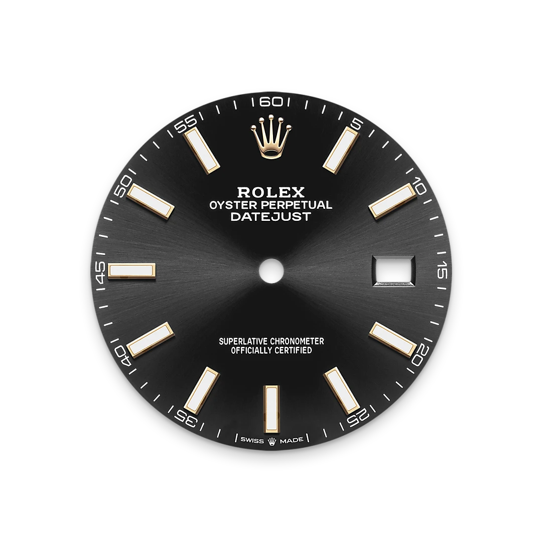 Rolex Datejust 41 in Oystersteel and yellow gold with a black dial, fluted bezel, Jubilee bracelet, m126333-0014 - Gandelman Rolex Datejust 41 in Oystersteel and yellow gold with a black dial, fluted bezel, Jubilee bracelet, m126333-0014 - Gandelman