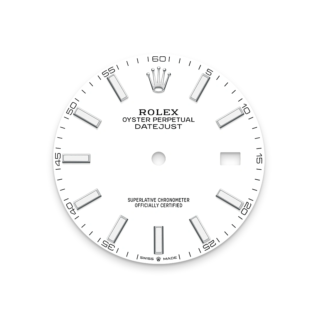 Rolex Datejust 41 in Oystersteel and white gold with a white dial, fluted bezel, Jubilee bracelet, m126334-0010 - Gandelman Rolex Datejust 41 in Oystersteel and white gold with a white dial, fluted bezel, Jubilee bracelet, m126334-0010 - Gandelman