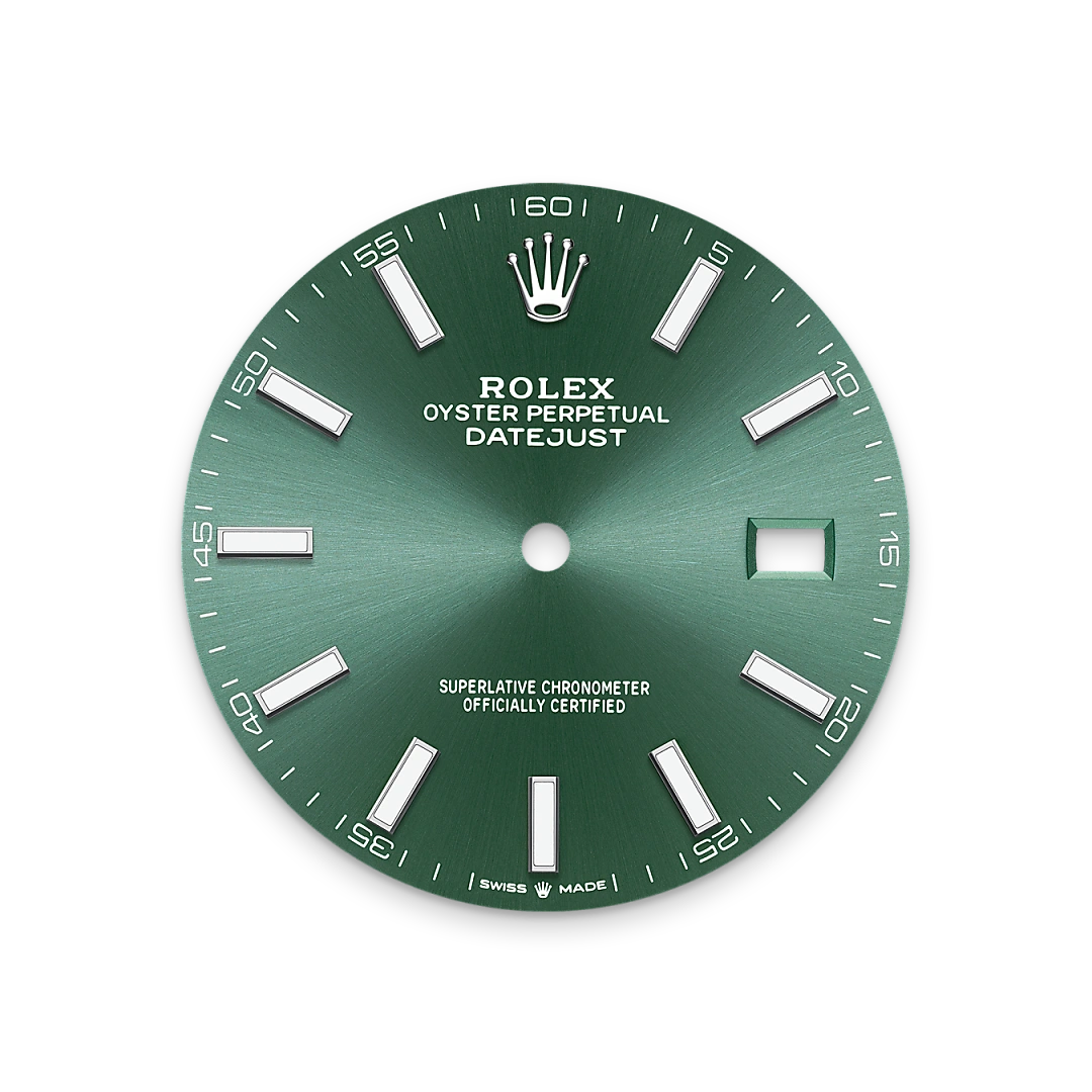 Rolex Datejust 41 in Oystersteel and white gold with a Mint green dial, and Oyster bracelet, m126334-0027 - Gandelman Rolex Datejust 41 in Oystersteel and white gold with a Mint green dial, and Oyster bracelet, m126334-0027 - Gandelman