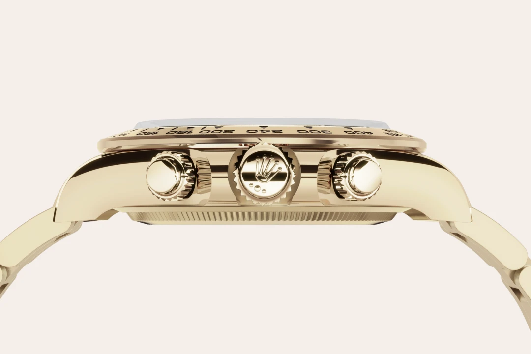 Rolex Cosmograph Daytona in yellow gold with a golden and black dial, Oyster bracelet, m126508-0006 - Gandelman Rolex Cosmograph Daytona in yellow gold with a golden and black dial, Oyster bracelet, m126508-0006 - Gandelman
