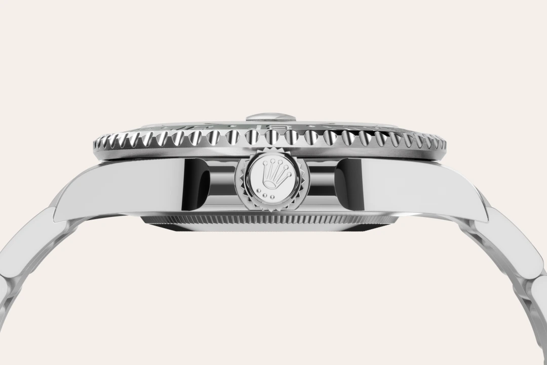 Rolex GMT-Master II in Oystersteel with a black dial, bidirectional rotatable 24-hour graduated bezel, and Oyster bracelet, m126720vtnr-0001 - Gandelman Rolex GMT-Master II in Oystersteel with a black dial, bidirectional rotatable 24-hour graduated bezel, and Oyster bracelet, m126720vtnr-0001 - Gandelman