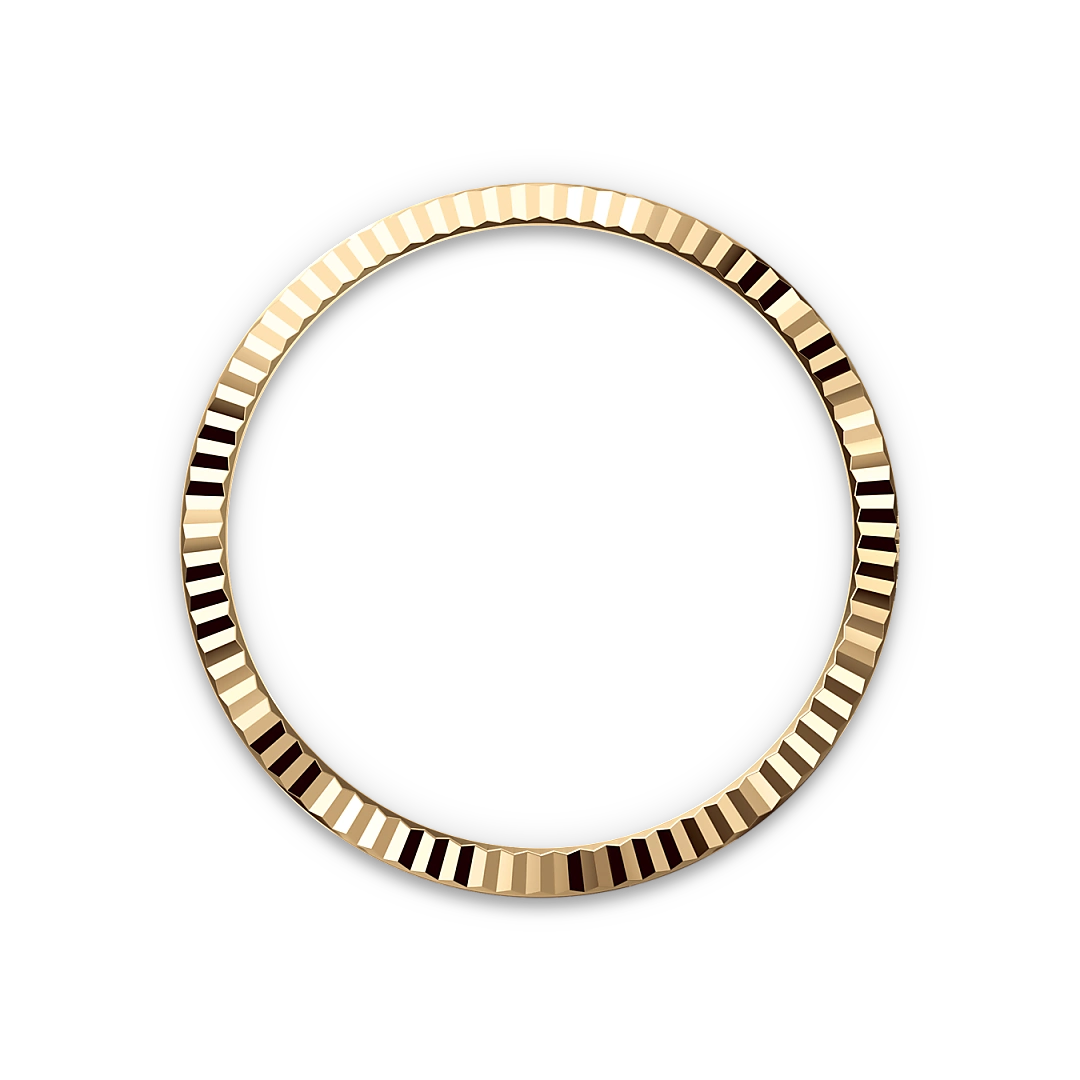 Rolex Day-Date 36 in yellow gold, Green ombré set with diamonds dial, fluted bezel, and President bracelet, m128238-0069 - Gandelman Rolex Day-Date 36 in yellow gold, Green ombré set with diamonds dial, fluted bezel, and President bracelet, m128238-0069 - Gandelman