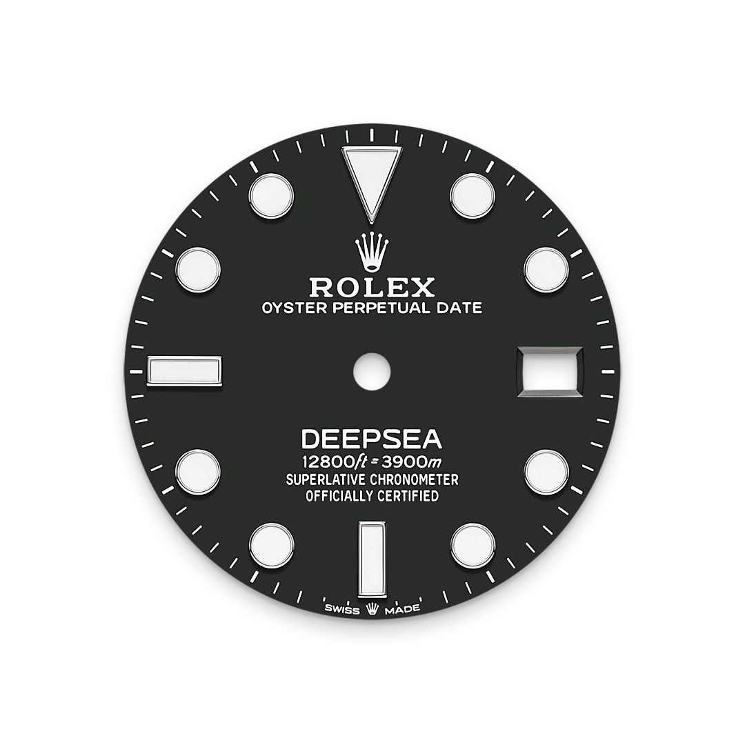 Rolex Deepsea in Oystersteel with a Intense black dial, Cerachrom insert in black ceramic bezel, and Oyster bracelet, m136660-0006 - Gandelman Rolex Deepsea in Oystersteel with a Intense black dial, Cerachrom insert in black ceramic bezel, and Oyster bracelet, m136660-0006 - Gandelman