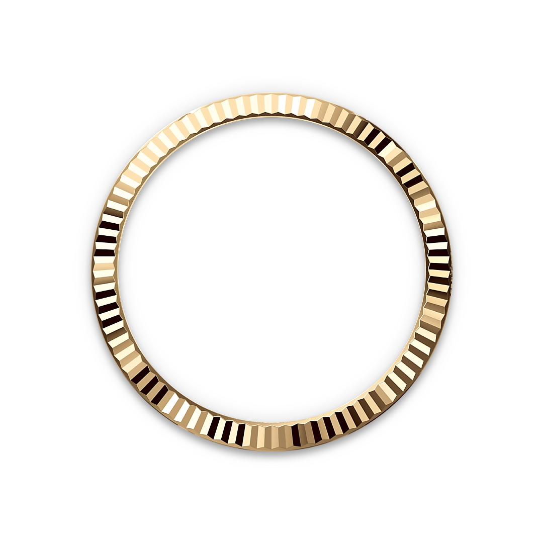 Rolex Day-Date 40 in yellow gold with a Champagne-colour dial, fluted bezel, and President bracelet, m228238-0006 - Gandelman Rolex Day-Date 40 in yellow gold with a Champagne-colour dial, fluted bezel, and President bracelet, m228238-0006 - Gandelman