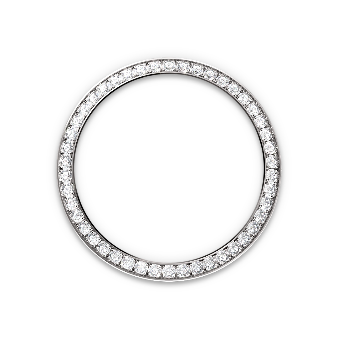 Rolex Datejust 31 in Oystersteel, white gold and diamonds with a Mint green dial, Diamond-set bezel, Jubilee bracelet, m278384rbr-0022 - Gandelman