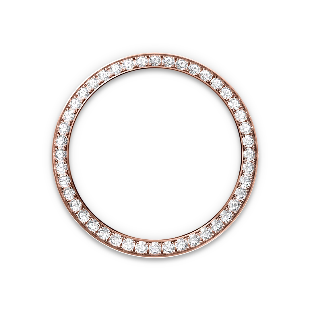 Rolex Lady-Datejust in gold and diamonds, m279135rbr-0001 - Gandelman