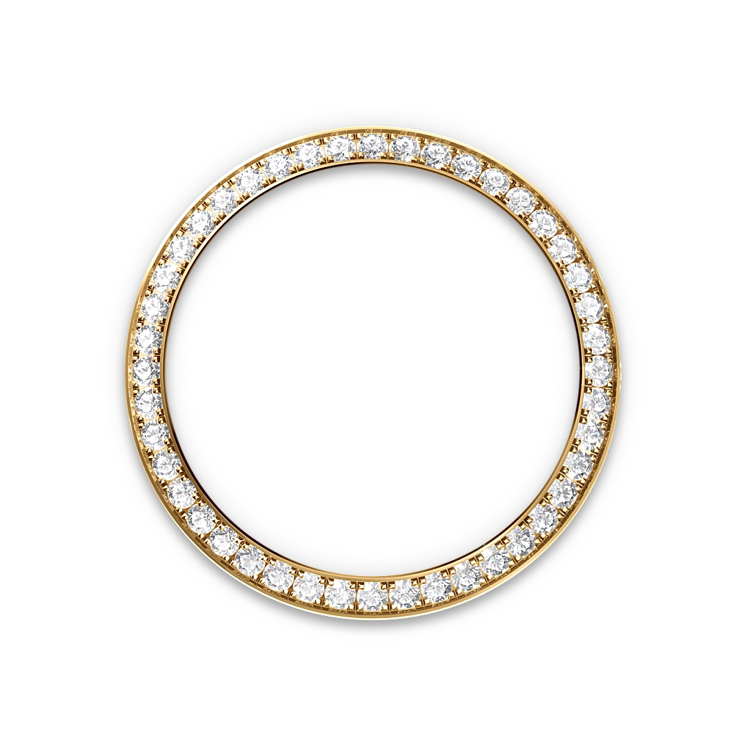Rolex Lady-Datejust in yellow gold and diamonds with a silver dial, bezel Set with 44 brilliant-cut diamonds, and Jubilee bracelet, m279138rbr-0012 - Gandelman Rolex Lady-Datejust in yellow gold and diamonds with a silver dial, bezel Set with 44 brilliant-cut diamonds, and Jubilee bracelet, m279138rbr-0012 - Gandelman