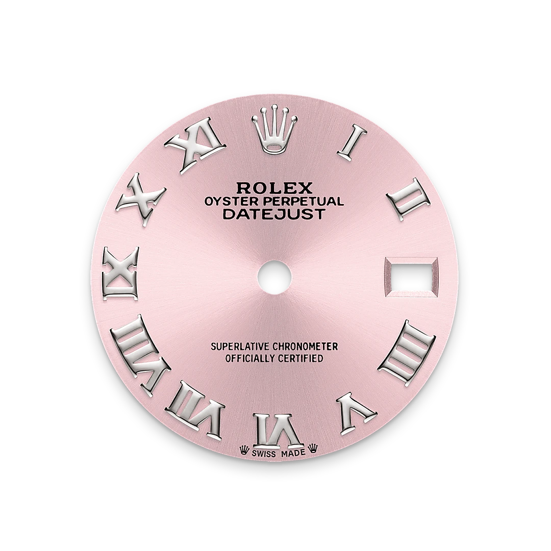 Rolex Lady-Datejust 28 in Oystersteel with a Pink dial, Domed bezel, and Jubilee bracelet, m279160-0013 - Gandelman Rolex Lady-Datejust 28 in Oystersteel with a Pink dial, Domed bezel, and Jubilee bracelet, m279160-0013 - Gandelman