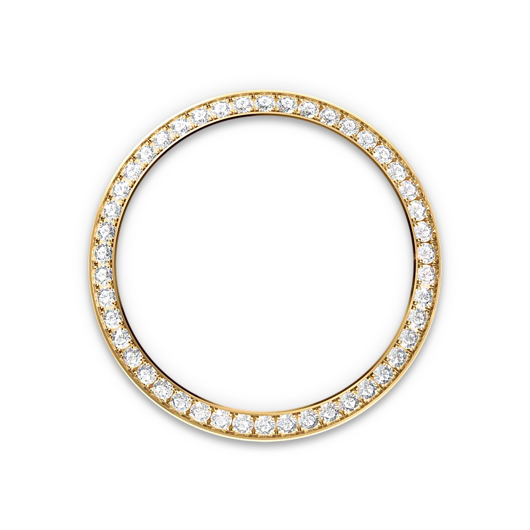 Rolex Datejust in diamonds and gold, m278288rbr-0041 - Gandelman