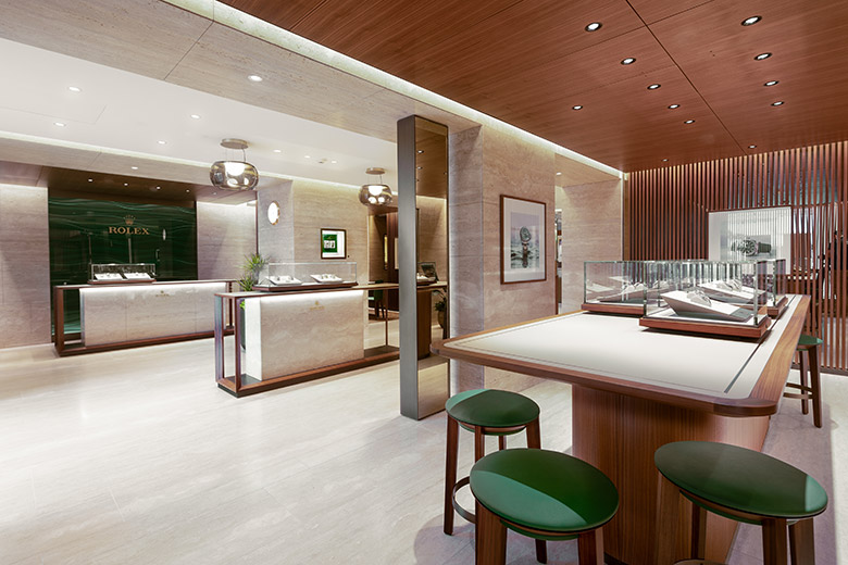 Rolex showroom at Gandelman - Aruba Rolex showroom at Gandelman - Aruba