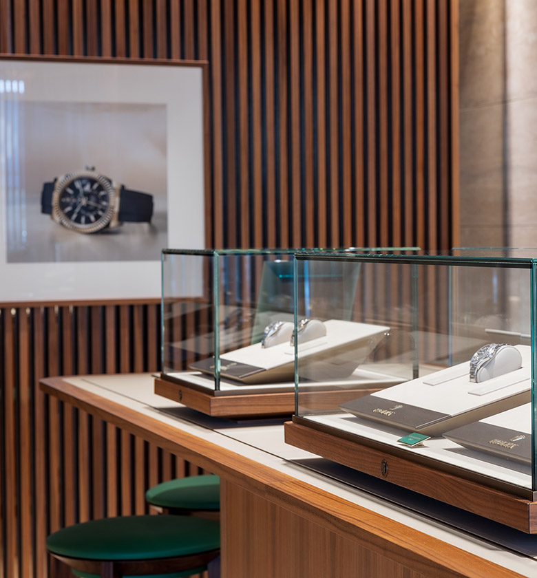 Rolex showroom at Gandelman - Aruba Rolex showroom at Gandelman - Aruba